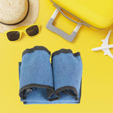 Maxbell Luggage Armrest Storage Holder Accessory Easy to Install for Drinks Bottles Blue