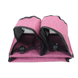 Maxbell Luggage Armrest Storage Holder Accessory Easy to Install for Drinks Bottles Rose red