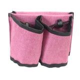 Maxbell Luggage Armrest Storage Holder Accessory Easy to Install for Drinks Bottles Rose red