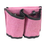 Maxbell Luggage Armrest Storage Holder Accessory Easy to Install for Drinks Bottles Rose red