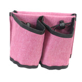 Maxbell Luggage Armrest Storage Holder Accessory Easy to Install for Drinks Bottles Rose red