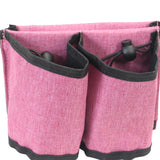 Maxbell Luggage Armrest Storage Holder Accessory Easy to Install for Drinks Bottles Rose red