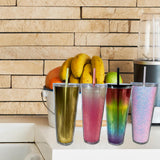 Maxbell 710ml Straw Cup Gifts Large Capacity for Living Room Restaurant Office Multicolor