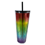 Maxbell 710ml Straw Cup Gifts Large Capacity for Living Room Restaurant Office Multicolor