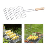 Maxbell BBQ Sausage Hot Dogs Holder Clip ,Easy to Store and Carry with Handles