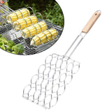 Maxbell BBQ Sausage Hot Dogs Holder Clip ,Easy to Store and Carry with Handles