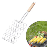 Maxbell BBQ Sausage Hot Dogs Holder Clip ,Easy to Store and Carry with Handles