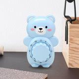 Maxbell Bear Timer Classroom Timer for Baking Bathroom Cooking blue