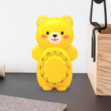 Maxbell Bear Timer Classroom Timer for Baking Bathroom Cooking yellow