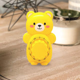 Maxbell Bear Timer Classroom Timer for Baking Bathroom Cooking yellow