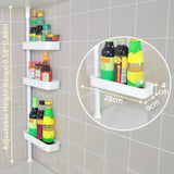 Maxbell Storage Holder Multipurpose Retractable Adjustable for Pantry Closet Large