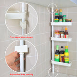 Maxbell Storage Holder Multipurpose Retractable Adjustable for Pantry Closet Large