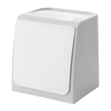 Maxbell Durable Hanging Kitchen Trash Can Garbage Box, Cabinet Trash Bedroom grey