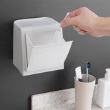 Maxbell Durable Hanging Kitchen Trash Can Garbage Box, Cabinet Trash Bedroom grey