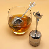 Maxbell Tea Strainer with Handle Tea Steeper for Loose Tea Cup and Teapot Home