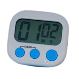 Maxbell Digital Timer LCD Screen Loud Alarm Kitchen Timer for Teachers Office Baking White