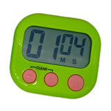 Maxbell Digital Timer LCD Screen Loud Alarm Kitchen Timer for Teachers Office Baking Green