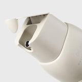 Maxbell Cooking Oil Dispenser Glass Oil Sauce Bottle Dispenser for Kitchen BBQ Sauce White