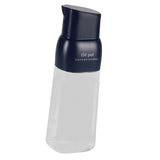 Maxbell Cooking Oil Dispenser Glass Oil Sauce Bottle Dispenser for Kitchen BBQ Sauce Blue