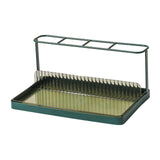 Maxbell Electric Toothbrush Holder Rack Toothpaste Organizer Comb Makeup Cosmetic Dark Green
