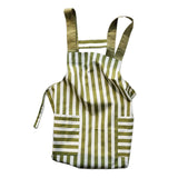 Maxbell Cooking Apron with Pockets Woodworking Apron for Painting Barbecue Unisex Dot Green