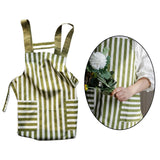 Maxbell Cooking Apron with Pockets Woodworking Apron for Painting Barbecue Unisex Dot Green