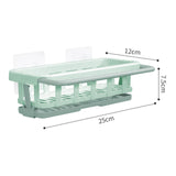 Maxbell Multipurpose Sink Storage Rack Soap Rack Shelves Sink Organizer for Counter Green