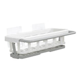 Maxbell Multipurpose Sink Storage Rack Soap Rack Shelves Sink Organizer for Counter White