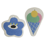 Maxbell Multifunctional Sponge Brush Cleaning Ball Brush Wash Cloth for Sinks Pans Style A