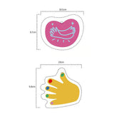 Maxbell Multifunctional Sponge Brush Cleaning Ball Brush Wash Cloth for Sinks Pans Style B