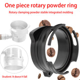 Maxbell Espresso Dosing Funnel Coffee Dosing Cup Barista Tool for Espresso Brewing Black