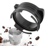 Maxbell Espresso Dosing Funnel Coffee Dosing Cup Barista Tool for Espresso Brewing Black