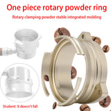 Maxbell Espresso Dosing Funnel Coffee Dosing Cup Barista Tool for Espresso Brewing Gold