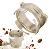 Maxbell Espresso Dosing Funnel Coffee Dosing Cup Barista Tool for Espresso Brewing Gold