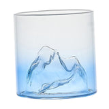 Maxbell Creative Mountain Style Wine Glass Tea Cup for Entertaining Dining Man Gifts sky