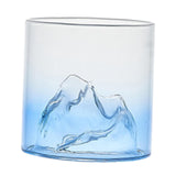Maxbell Creative Mountain Style Wine Glass Tea Cup for Entertaining Dining Man Gifts sky