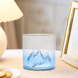 Maxbell Creative Mountain Style Wine Glass Tea Cup for Entertaining Dining Man Gifts sky