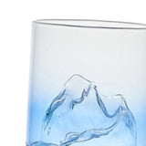 Maxbell Creative Mountain Style Wine Glass Tea Cup for Entertaining Dining Man Gifts sky