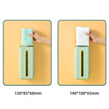 Maxbell Face Towel Case Wall Mounted Decoration Organizer for Office Car Night Stands Green