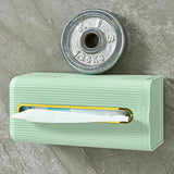 Maxbell Face Towel Case Wall Mounted Decoration Organizer for Office Car Night Stands Green