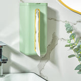 Maxbell Face Towel Case Wall Mounted Decoration Organizer for Office Car Night Stands Green