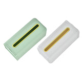 Maxbell Face Towel Case Wall Mounted Decoration Organizer for Office Car Night Stands Green