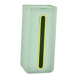 Maxbell Face Towel Case Wall Mounted Decoration Organizer for Office Car Night Stands Green