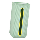 Maxbell Face Towel Case Wall Mounted Decoration Organizer for Office Car Night Stands Green