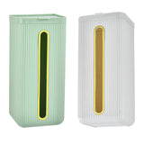 Maxbell Face Towel Case Wall Mounted Decoration Organizer for Office Car Night Stands Green