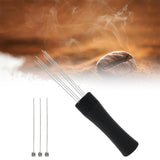 Maxbell Metal Espresso Stirrer Hand Tamper Espresso Tamper for Cafe Black