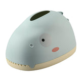 Maxbell Creative Dinosaur Tissue Box Organizer for Kitchen Living Room Supplies Blue