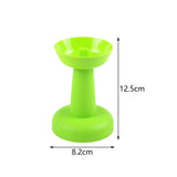 Maxbell 6 Pieces Multipurpose Ice Cream Holder Round Reusable for Countertop Parties Green