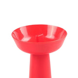 Maxbell 6 Pieces Multipurpose Ice Cream Holder Round Reusable for Countertop Parties Red