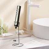 Maxbell Metal Egg Beater Stand Coffee Frother Holder for Restaurant Supplies